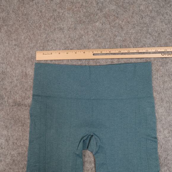 Lululemon Leggings Womens 6 To The Street 25" Blue Seamless Yoga Run Athletic - Picture 2 of 8